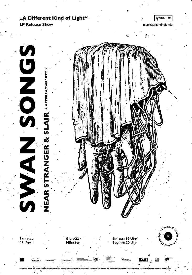 01.04.: Swan Songs, Slair, Near Stranger im Gleis 22, Münster
